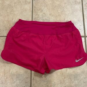 Nike Women's Bright Pink Athletic Shorts
